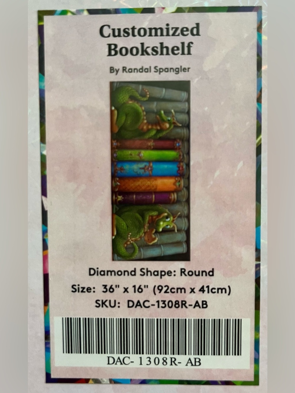 NEW & ARCHIVED! Customized Bookshelf Diamond Art Club Randal Spangler